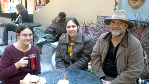 Sylvia Sotomayor, David Peterson, John Quijada in San Diego
